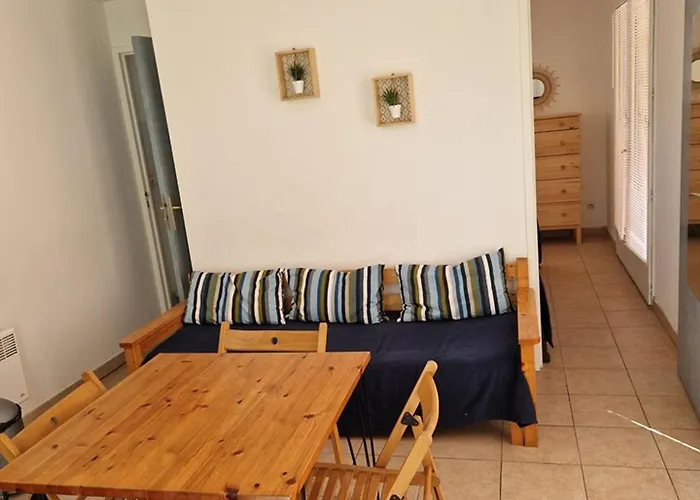 : 2 Pieces, Jardin Prive, Proche Et Port, Wifi, Parking - Fr-1-335-161 Apartamento *